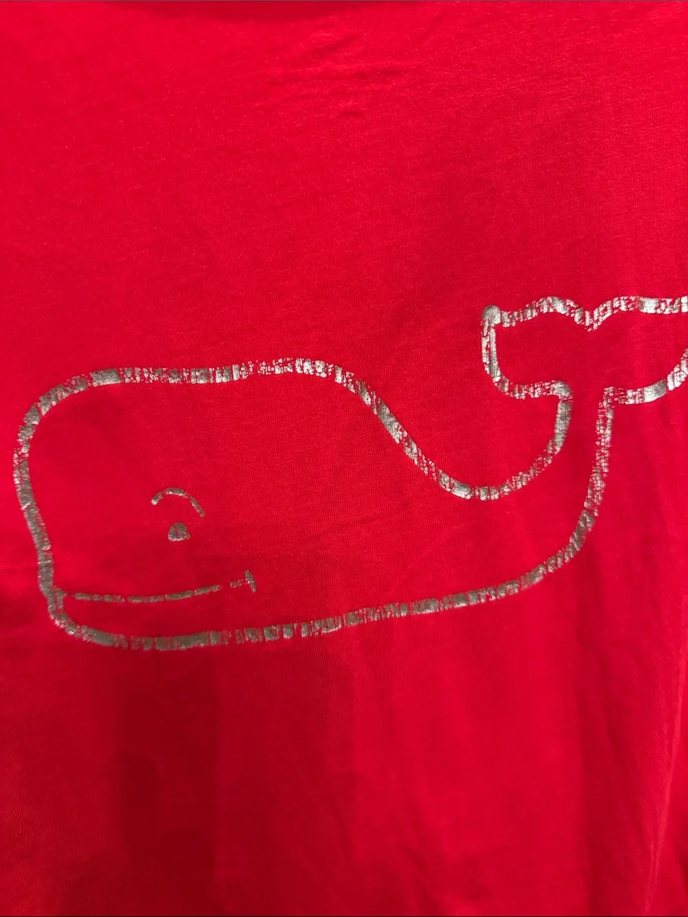 Vineyard Vines Red Kids' Long-Sleeve Pocket Tee
